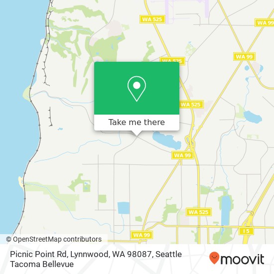 Picnic Point Rd, Lynnwood, WA 98087 map