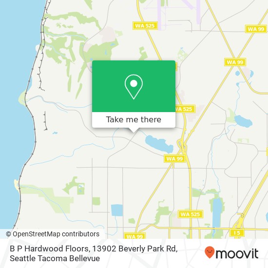 B P Hardwood Floors, 13902 Beverly Park Rd map