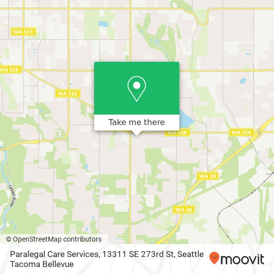 Paralegal Care Services, 13311 SE 273rd St map