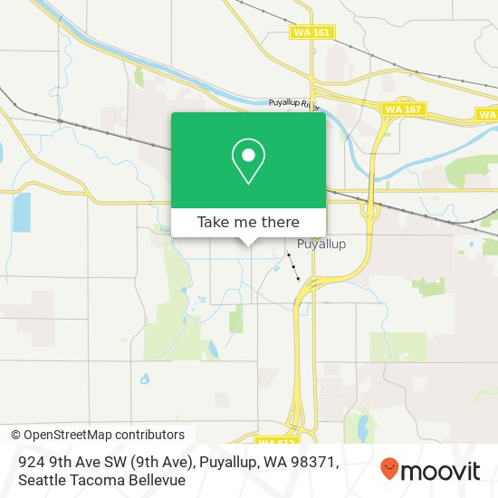 924 9th Ave SW (9th Ave), Puyallup, WA 98371 map