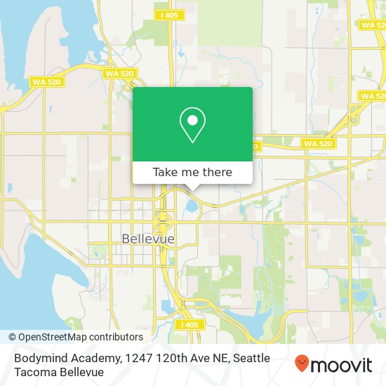 Bodymind Academy, 1247 120th Ave NE map