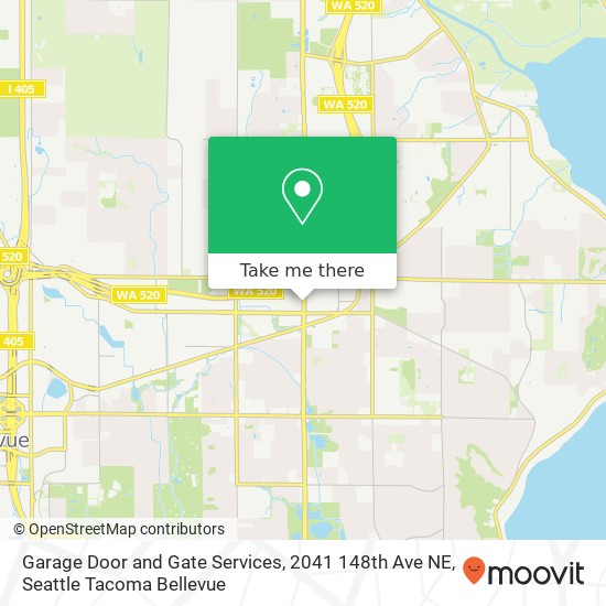 Garage Door and Gate Services, 2041 148th Ave NE map