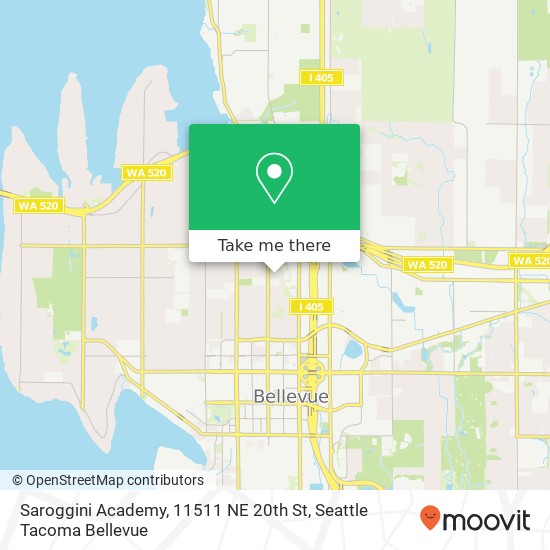 Saroggini Academy, 11511 NE 20th St map