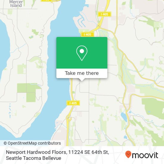Newport Hardwood Floors, 11224 SE 64th St map
