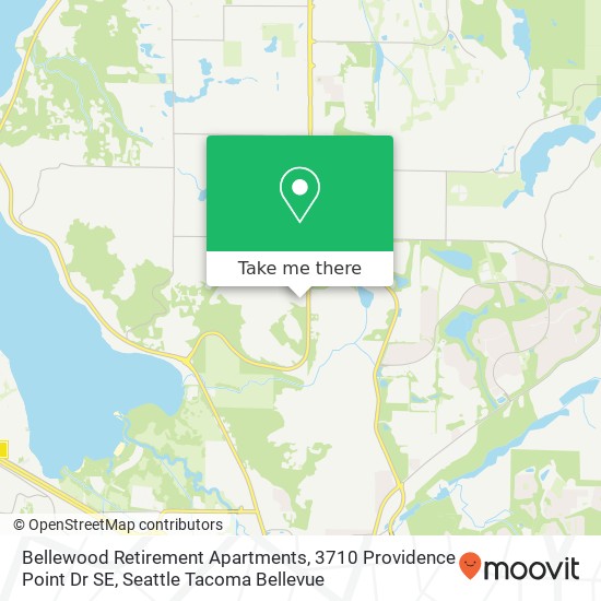 Bellewood Retirement Apartments, 3710 Providence Point Dr SE map