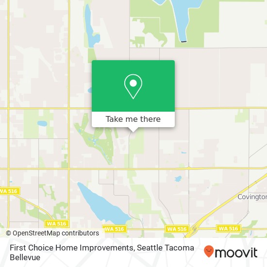 First Choice Home Improvements map