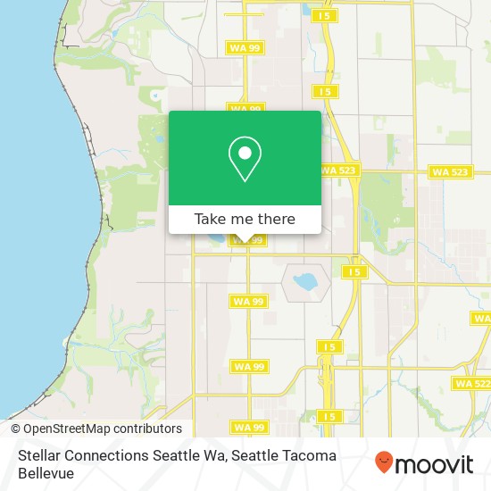 Stellar Connections Seattle Wa map