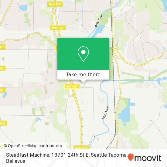 Mapa de Steadfast Machine, 13701 24th St E