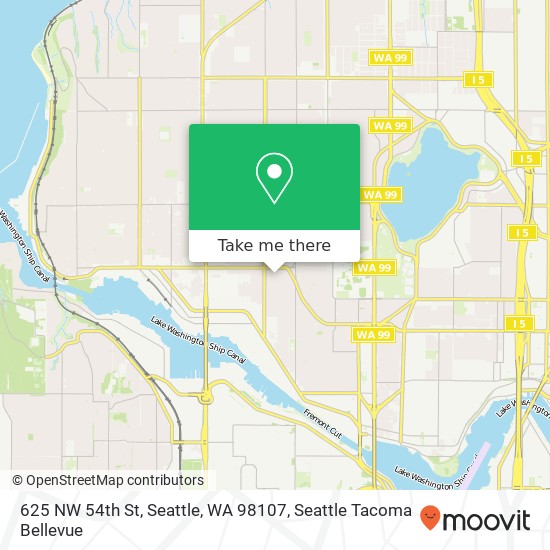 625 NW 54th St, Seattle, WA 98107 map