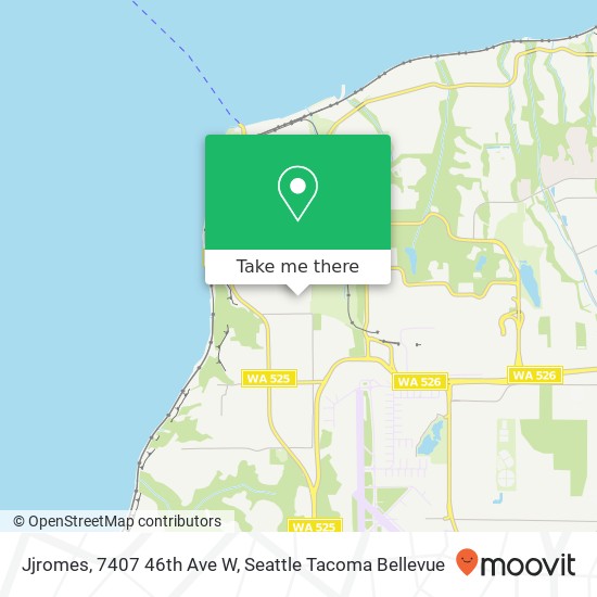 Jjromes, 7407 46th Ave W map