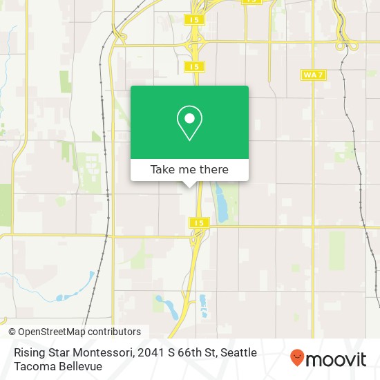 Rising Star Montessori, 2041 S 66th St map