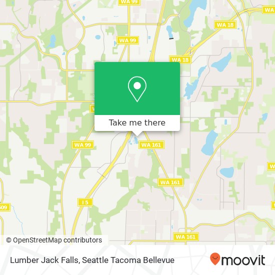 Mapa de Lumber Jack Falls