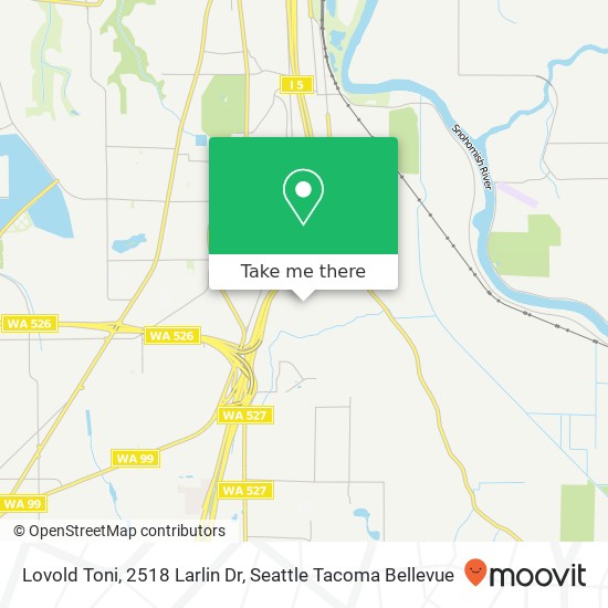 Lovold Toni, 2518 Larlin Dr map