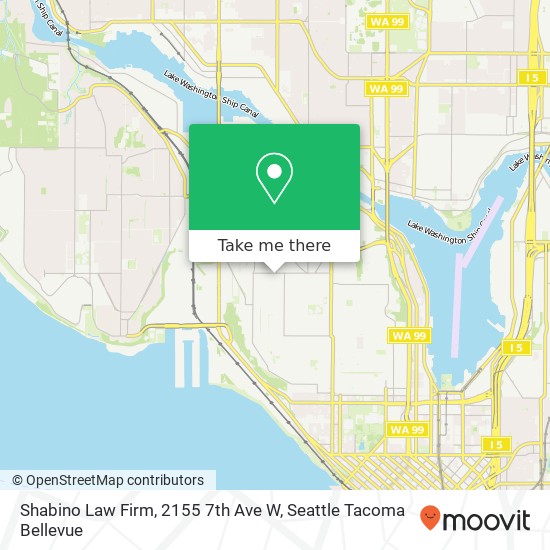 Shabino Law Firm, 2155 7th Ave W map