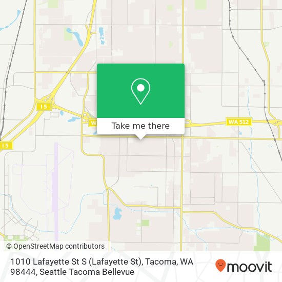 1010 Lafayette St S (Lafayette St), Tacoma, WA 98444 map