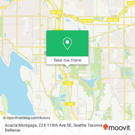 Acacia Mortgage, 224 118th Ave SE map
