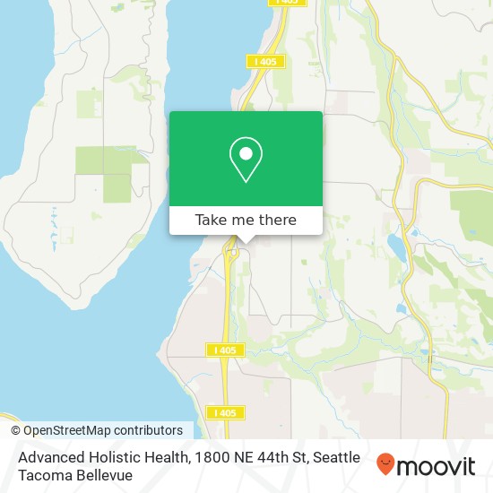 Advanced Holistic Health, 1800 NE 44th St map
