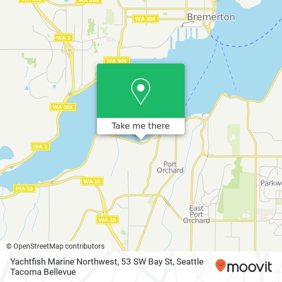 Yachtfish Marine Northwest, 53 SW Bay St map