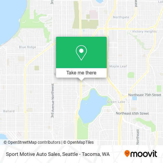 Sport Motive Auto Sales map