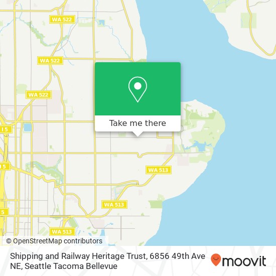 Shipping and Railway Heritage Trust, 6856 49th Ave NE map