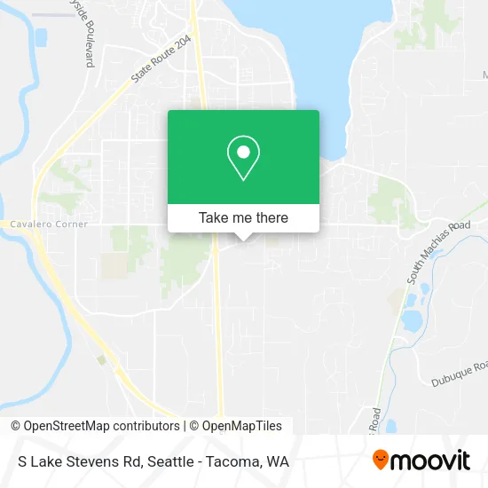 S Lake Stevens Rd map