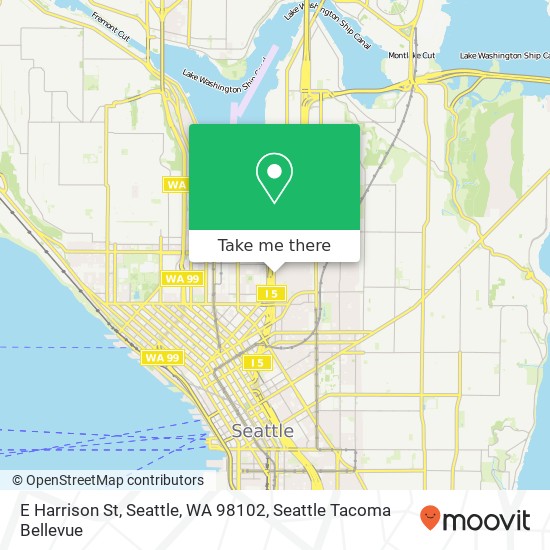 E Harrison St, Seattle, WA 98102 map