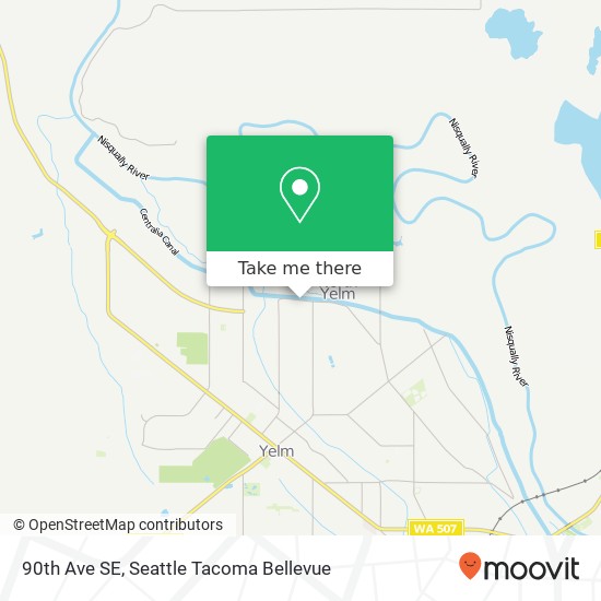 90th Ave SE, Yelm, WA 98597 map