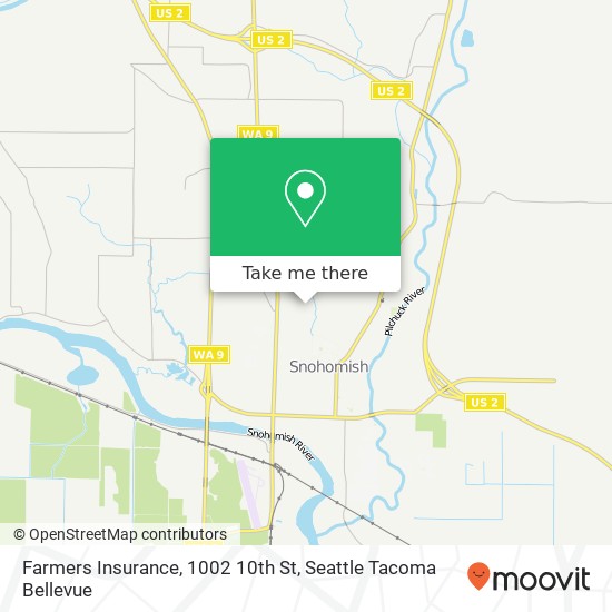 Farmers Insurance, 1002 10th St map