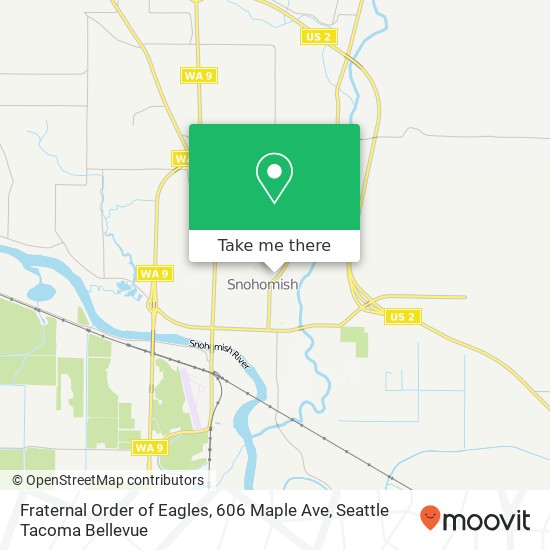 Mapa de Fraternal Order of Eagles, 606 Maple Ave