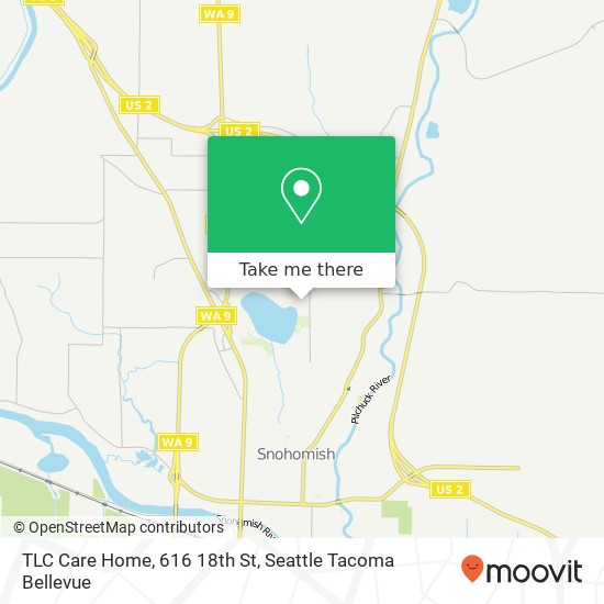 TLC Care Home, 616 18th St map