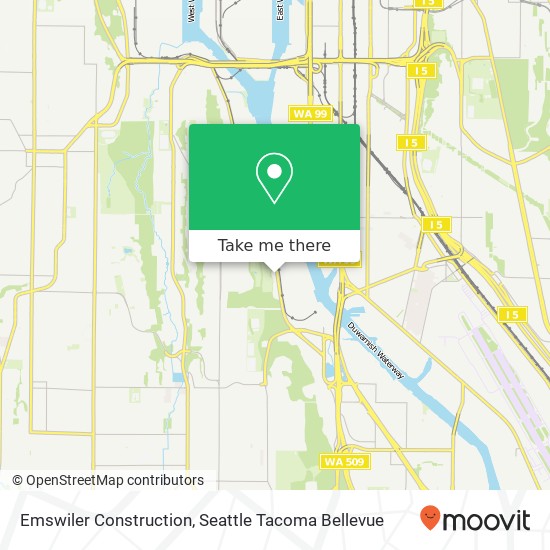 Emswiler Construction map