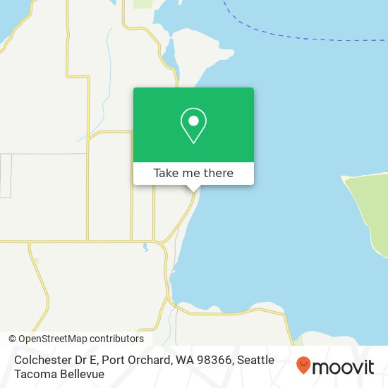 Colchester Dr E, Port Orchard, WA 98366 map