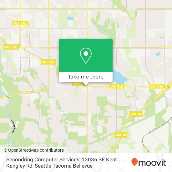 Secondring Computer Services, 13036 SE Kent Kangley Rd map