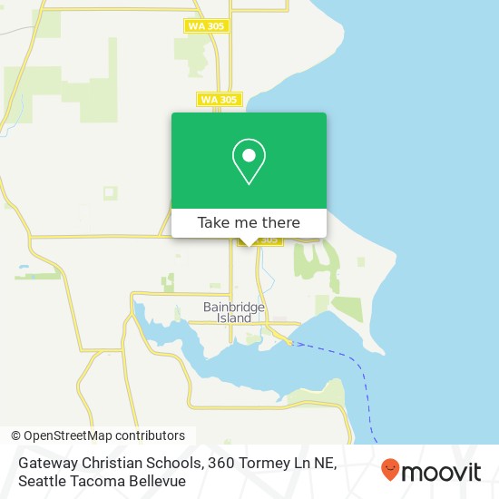 Gateway Christian Schools, 360 Tormey Ln NE map