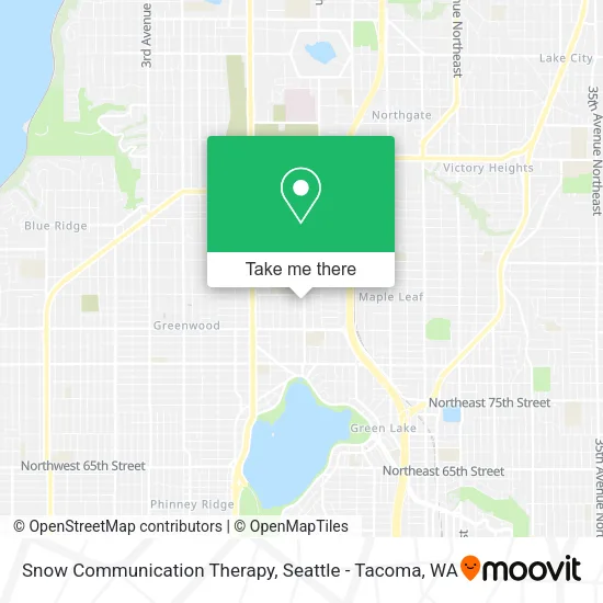Mapa de Snow Communication Therapy