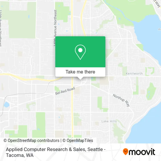 Mapa de Applied Computer Research & Sales