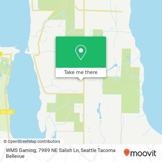 WMS Gaming, 7989 NE Salish Ln map