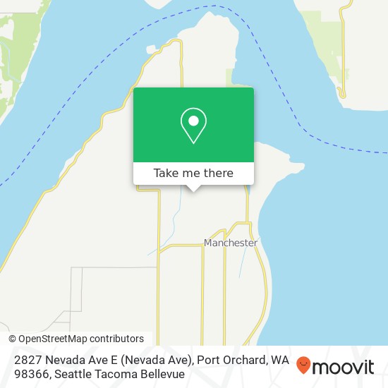 2827 Nevada Ave E (Nevada Ave), Port Orchard, WA 98366 map