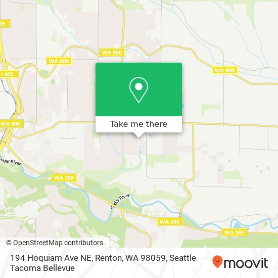 194 Hoquiam Ave NE, Renton, WA 98059 map