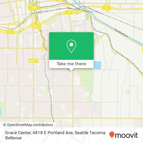 Grace Center, 4818 E Portland Ave map