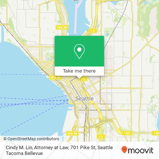 Cindy M. Lin, Attorney at Law, 701 Pike St map