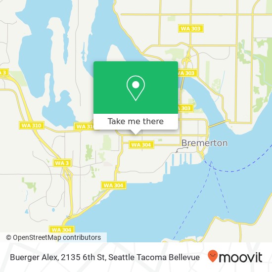 Buerger Alex, 2135 6th St map