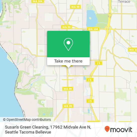 Susan's Green Cleaning, 17962 Midvale Ave N map