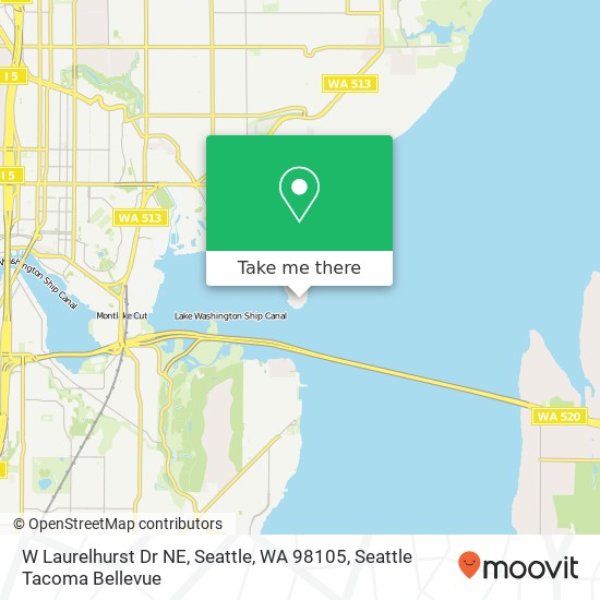 W Laurelhurst Dr NE, Seattle, WA 98105 map