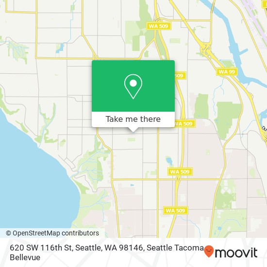 620 SW 116th St, Seattle, WA 98146 map