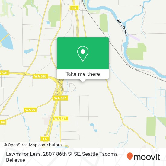 Mapa de Lawns for Less, 2807 86th St SE