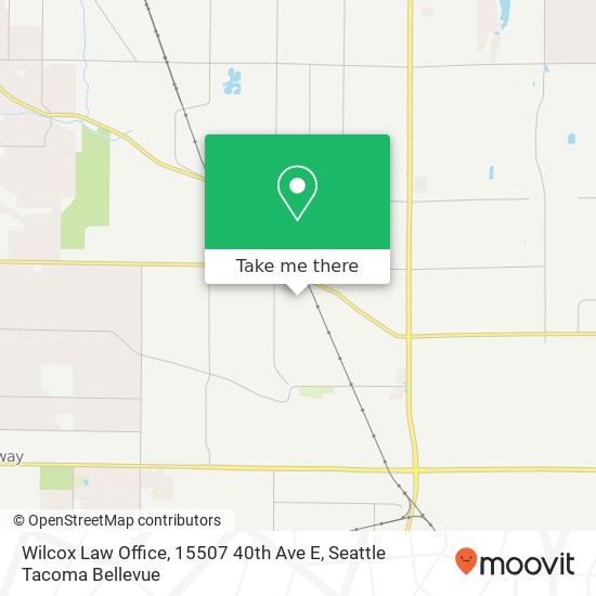 Mapa de Wilcox Law Office, 15507 40th Ave E