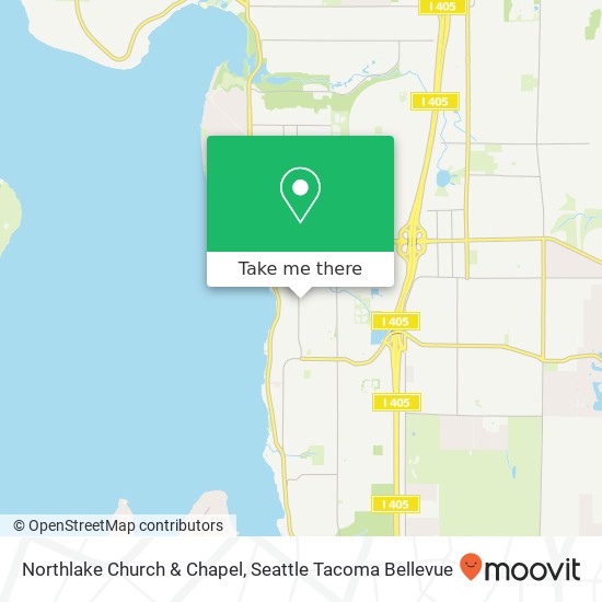 Northlake Church & Chapel map