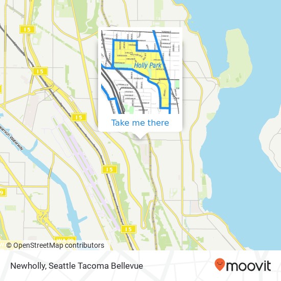 Mapa de Newholly, 3815 S Othello St