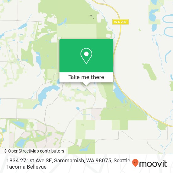 1834 271st Ave SE, Sammamish, WA 98075 map